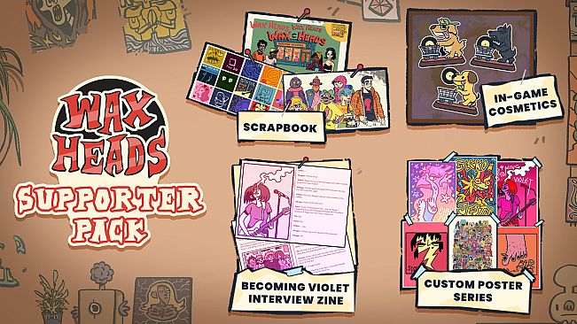 Wax Heads - Supporter Pack