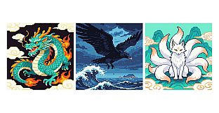 Dotty Bead: Mythical Beasts & Divine Creatures