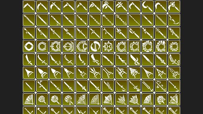 RPG Maker MZ - Medieval Asian Fantasy Weapons Pack