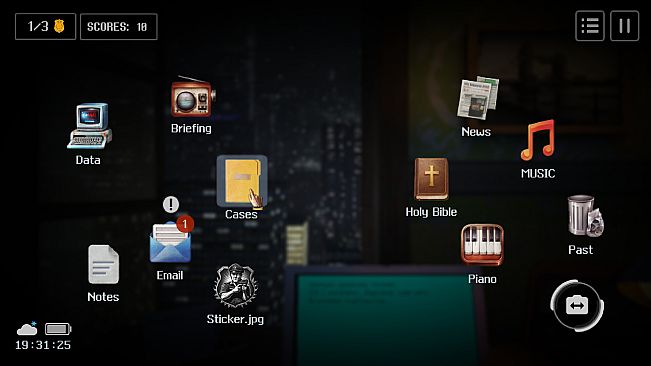 Crime Screen: Detective Cases