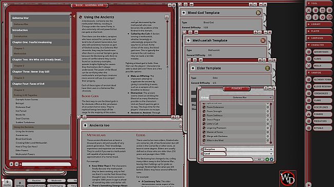 Fantasy Grounds - Vampire: Gehenna War
