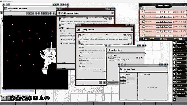 Fantasy Grounds - Cursed Scroll Zine, Vol. 1: Diablerie!