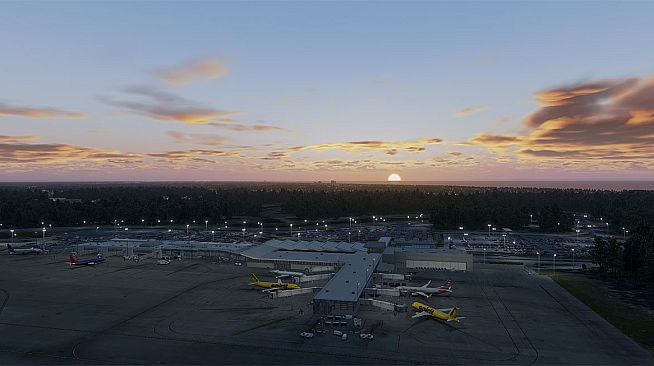 X-Plane 11 - Add-on: Verticalsim - KMYR - Myrtle Beach International Airport XP