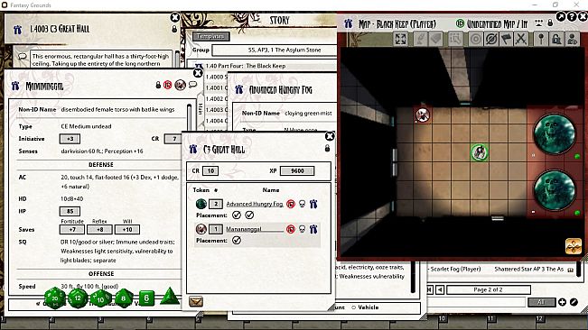 Fantasy Grounds - Pathfinder RPG - Shattered Star AP 3: The Asylum Stone