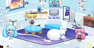 Hatsune Miku Logic Paint S+ SNOW MIKU Sky Town