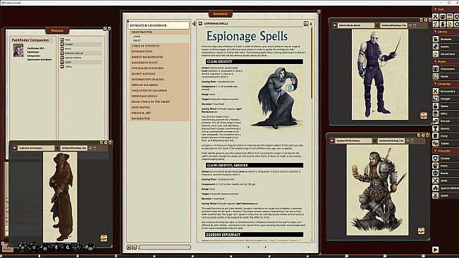 Fantasy Grounds - Pathfinder RPG - Pathfinder Companion: Spymaster's Handbook