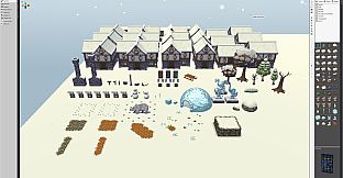 RPG Developer Bakin PixelScapes Winter Pack