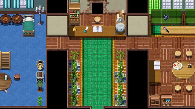 RPG Maker MZ - Shop Materials Tileset - Interior / Exterior