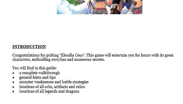 Elendia Ceus - Strategy Guide