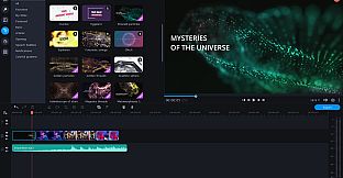 Movavi Video Suite 2022 - Universe of Particles Intro Pack