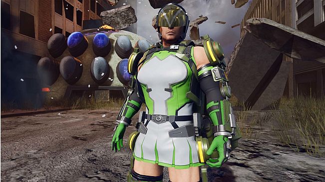 EARTH DEFENSE FORCE: IRON RAIN - Creation parts: Pale Wing