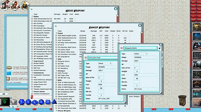 Fantasy Grounds - Interface Zero 2.0 for Savage Worlds