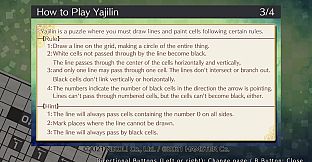 Puzzle by Nikoli W Yajilin