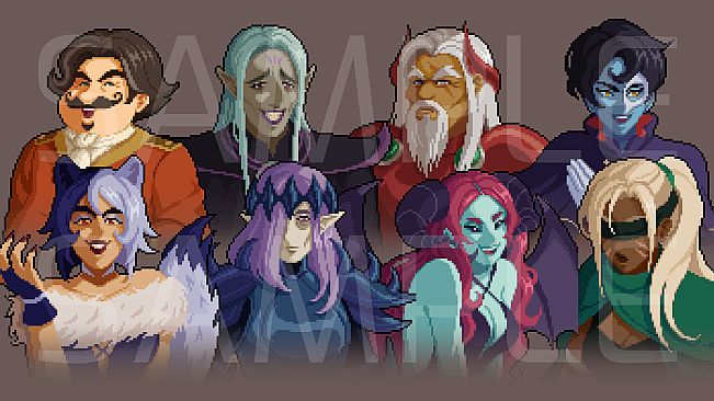 RPG Maker MZ - Farming Fantasy Villains Character Pack