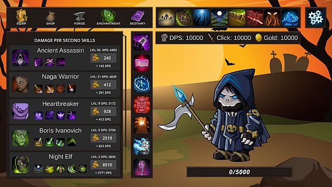 Spellario - Fantasy Clicker