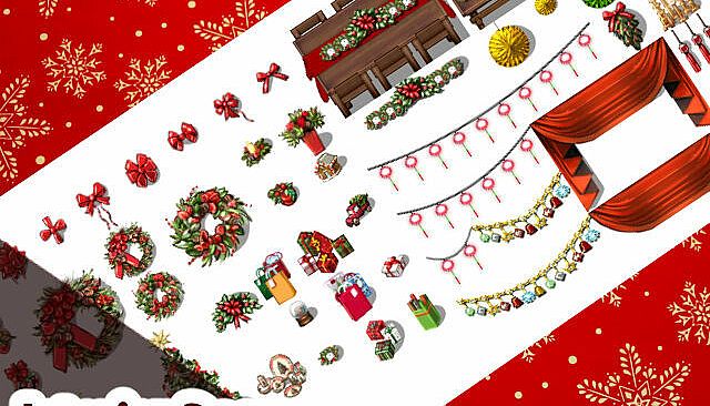 RPG Maker MZ - KR Hint of Holiday Tileset