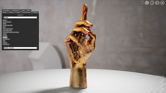 HAELE 3D - Hand Poses Lite - Drawing References