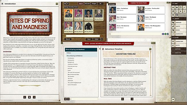 Fantasy Grounds - Savage Saturday Cinema: Rites of Spring and Madness