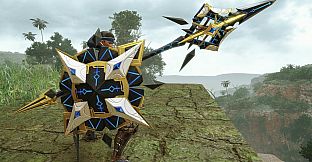 Monster Hunter Rise - "Lost Code: Mia" Hunter layered weapon (Lance)