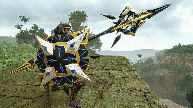 Monster Hunter Rise - "Lost Code: Mia" Hunter layered weapon (Lance)