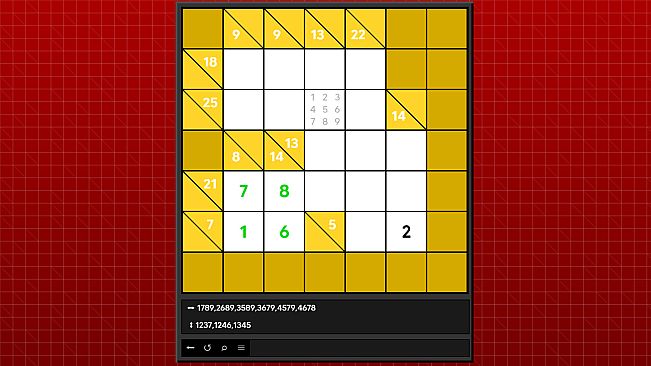 Super Kakuro - Cross Sums