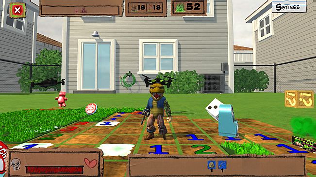 Sam's Die-abalical Minesweeper