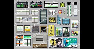 RPG Maker MV - SERIALGAMES LivingGoodCity TILESET LocalStation SET
