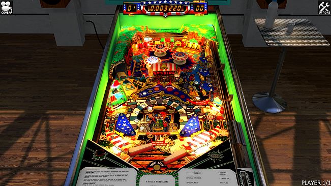 Zaccaria Pinball - Locomotion Table