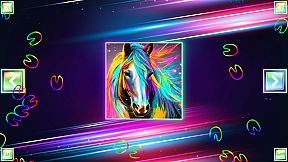 Neon Fantasy: Horses