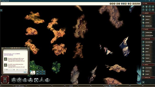 Fantasy Grounds - Map Enhancers Dragon Lairs