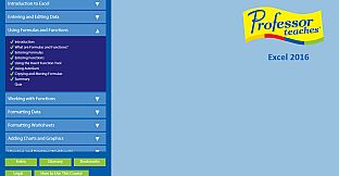 Professor Teaches Excel 2016 – Mac