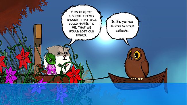 Visual novel for the kids: Lumi And Baby - Hamster And Baby Dragon