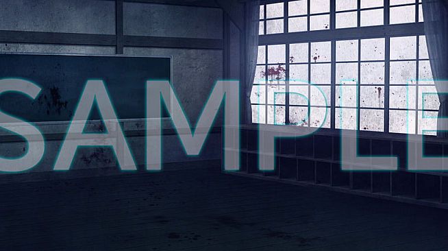 RPG Maker MZ - Minikle's Background CG Material Collection Abandoned School  Horror part01 B