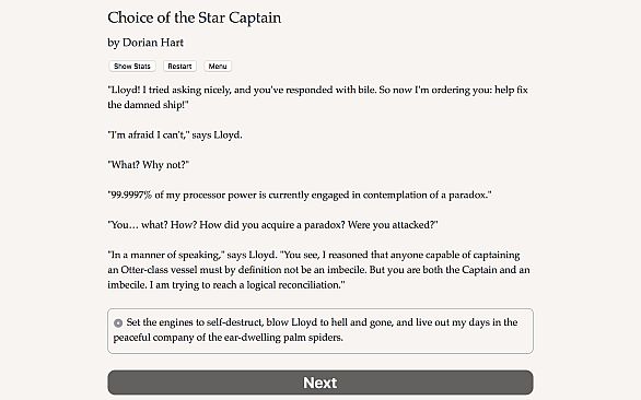 Choice of the Star Captain