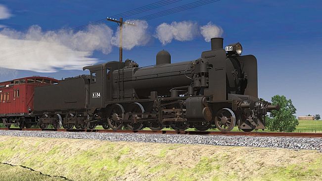 Trainz 2022 DLC - VR K Class Type 3 (K184/185) - In Service Black