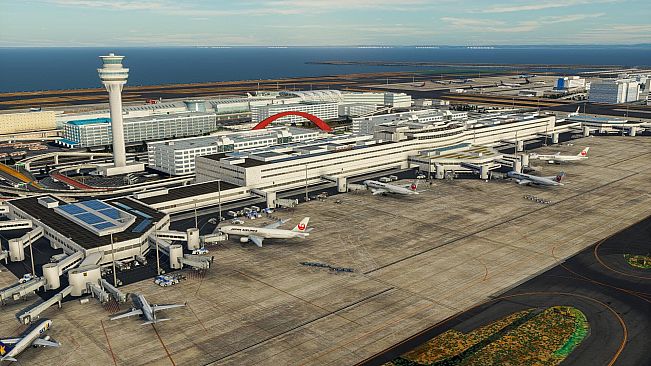 X-Plane 12 Add-on: DarkBlue Scenery - Tokyo Intl Airport
