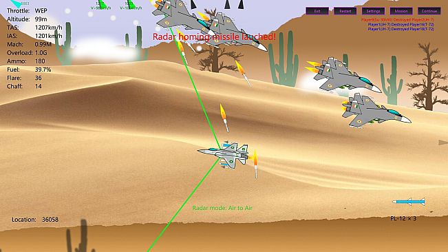 2D Dogfight - Lord of Sky