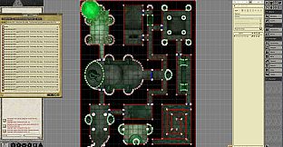 Fantasy Grounds - Pathfinder RPG - Pathfinder Flip-Mat - The Emerald Spire Superdungeon Multi-Pack
