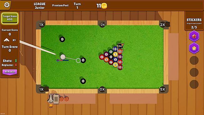 Ballardo: Roguelike Billiards