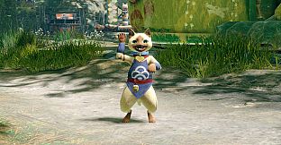 MONSTER HUNTER RISE - "Heart Collar" Palico layered armor piece