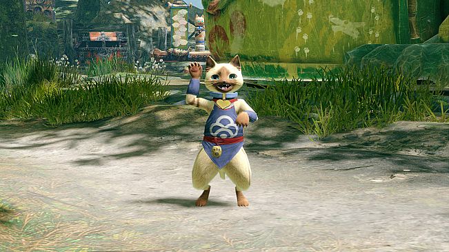 MONSTER HUNTER RISE - "Heart Collar" Palico layered armor piece