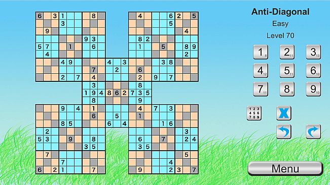 Ultimate Sudoku Collection - Samurai Anti Diagonal Pack