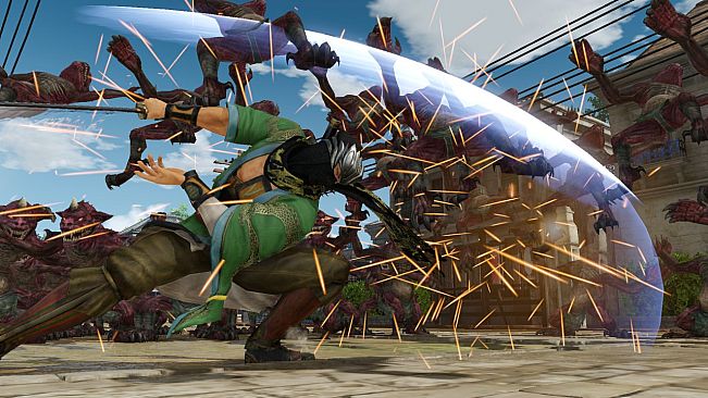 WARRIORS ALL-STARS: Zhou Cang-themed costume for Ryu Hayabusa