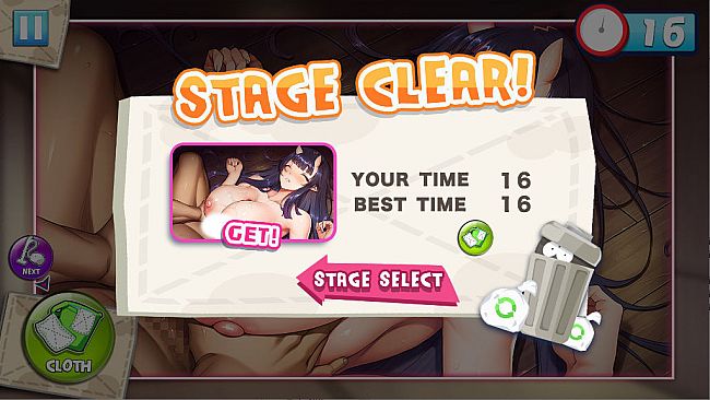 PARADISE CLEANING - pregnant ogre -