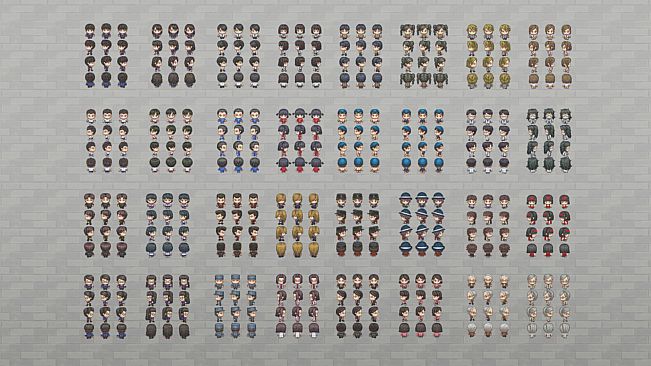 RPG Maker MZ - SERIALGAMES LivingGoodCity Japanese School NPC SET