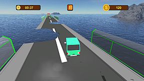 Crossing Damaged Bridge