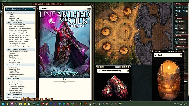 Fantasy Grounds - Unearthed Spoils Anthology Two