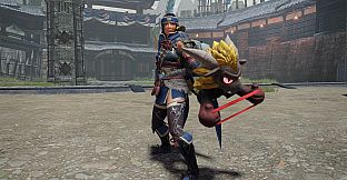 Monster Hunter Rise - "Stuffed Rajang" Hunter layered weapon (Bow)