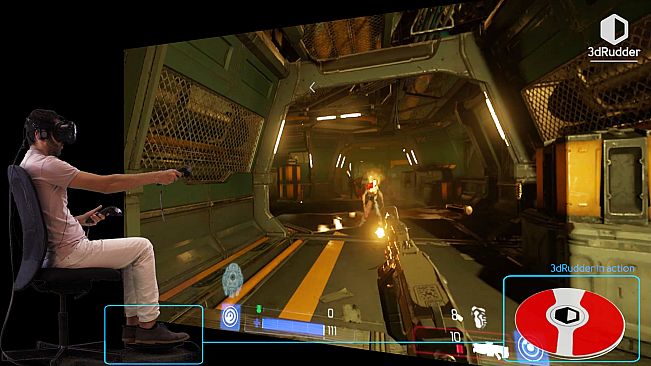 3dRudder Driver for SteamVR