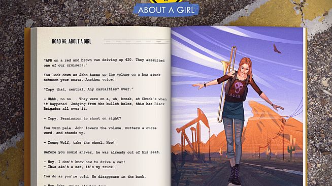 Road 96: Mile 0 - About a Girl